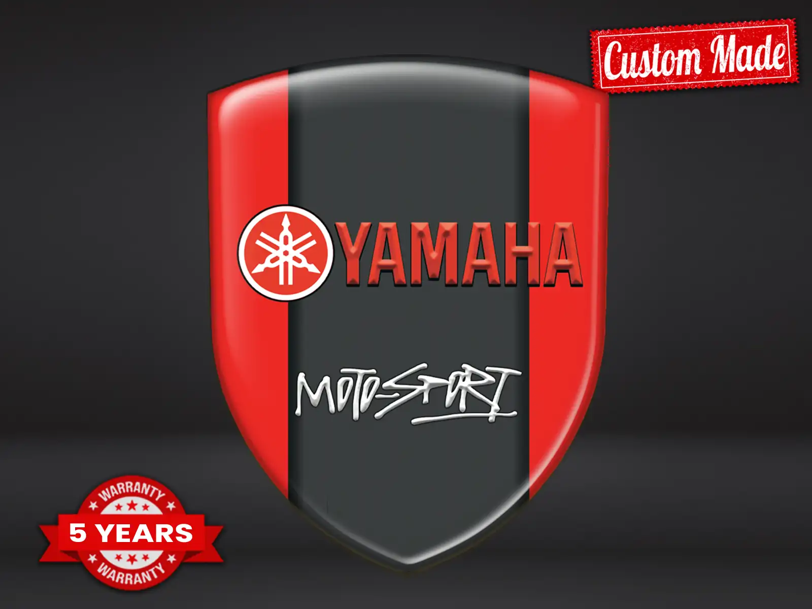 Yamaha Autocollant Bombé Max Robuste Élégant Pro Performance